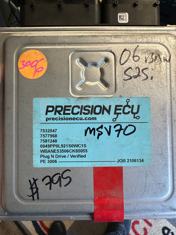 BMW 2006-2007 E60 525i 530i 525Xi 530Xi DME Precision ECU Plug and Play No Programming Needed