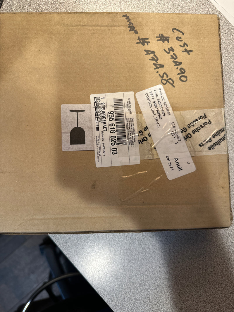 Porsche Transfer Case Control Unit 955 618 025 03 Genuine New Old Stock