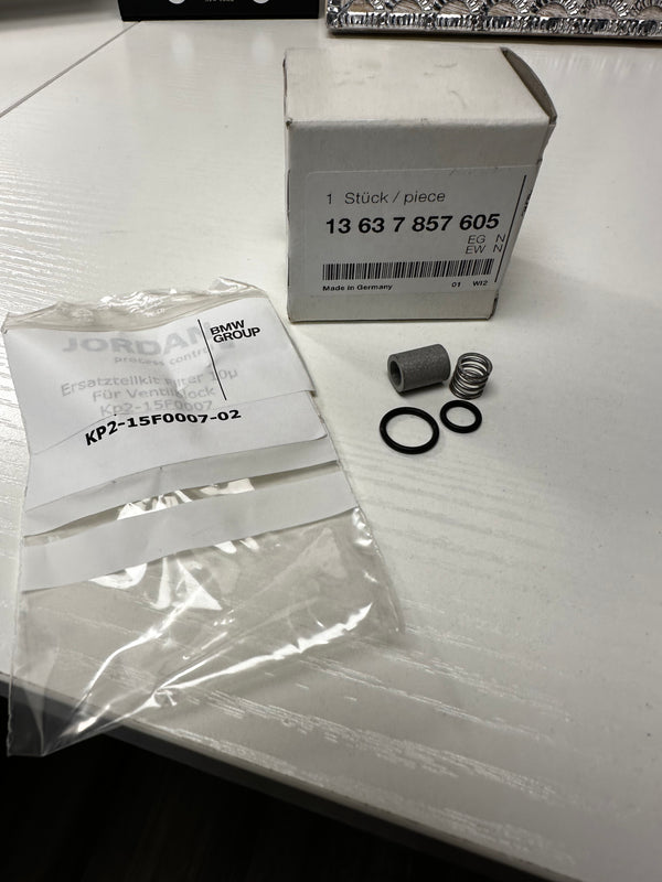 BMW M4 GTS F82 Water Injection Service Kit Filter - Genuine BMW 13 63 7 857 605