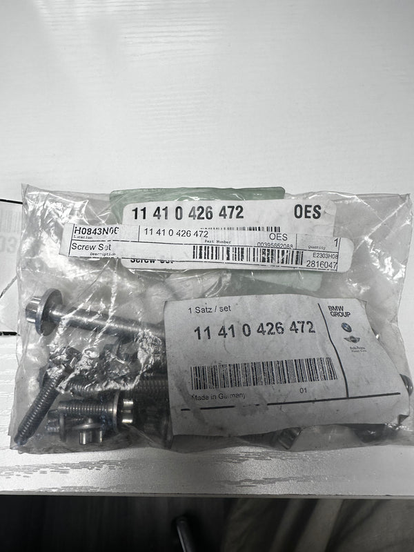 BMW Oil Pan Screw Set 11 41 0 426 472