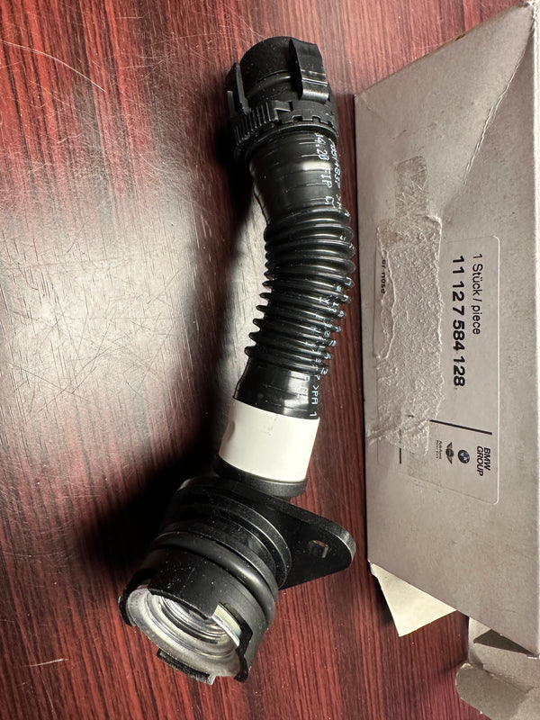 Genuine BMW Breather Vent Hose 11 12 7 584 128