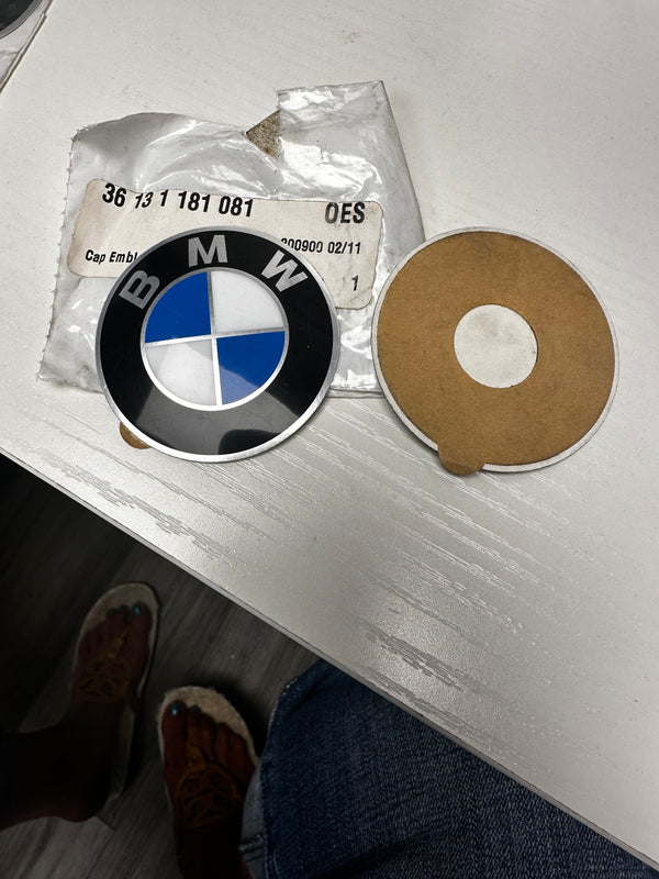 BMW Center Cover Cap Emblem Part 36 13 1 181 081