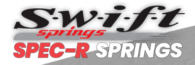 Lexus IS500 2022+ Spec R Lowering Springs by Swift