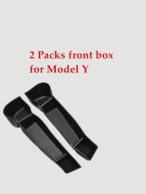For Tesla Model 3/Y 2016-2023 Door Side Storage Box Front Back Door Handle Armrest Tray Organizer for Model 3 Model Y Accessory