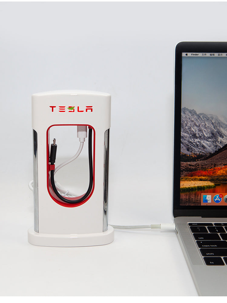 Tesla Model S 3 X Y Power Bank Fast Charging Powerbank Portable For Apple Android Phone Laptop Tablet Charging Backup