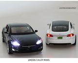 1:32 Scale Tesla Model S Model 3 Model X Alloy Car Model Diecast Metal Car Model Sounds and Lights Kids Toy Gift